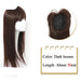 Bangs & Volume: Clip-In Hair Topper for Instant Transformation