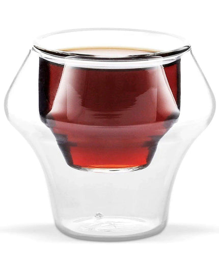 Elegant Double Wall Glass Coffee Set for a Luxurious Brewing Experience