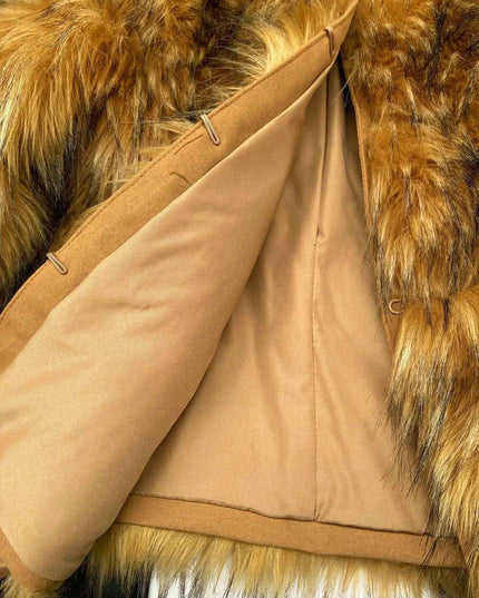 Luxe Faux Fur Winter Coat | Chic Women's Outerwear