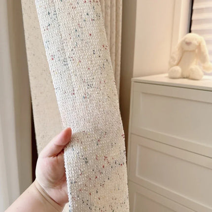 Rainbow Chenille Jacquard Curtains – Double-Sided, Custom Size