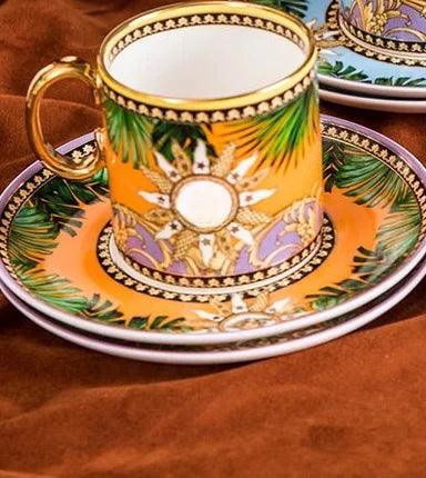 Luxurious Porcelain Coffee Pair Set