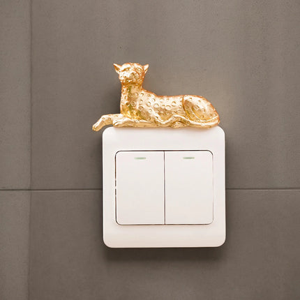 Cartoon Animal Switch Stickers – Cute Resin Light Switch Covers