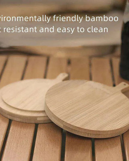Stylish Eco-Friendly Bamboo Outdoor Serving Tray with Lockable Lid for Elegant Entertaining