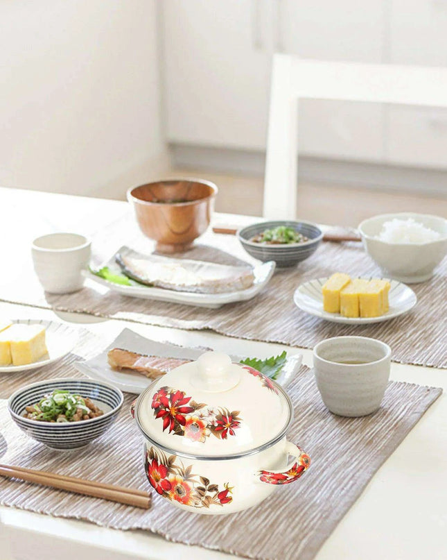 Vibrant Enamel Cookware: Multi-Functional Stockpot for Every Kitchen