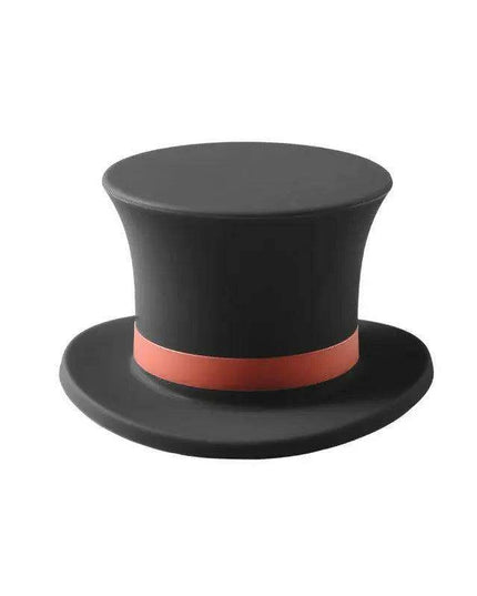 Whimsical Top Hat Silicone Champagne Bottle Stopper