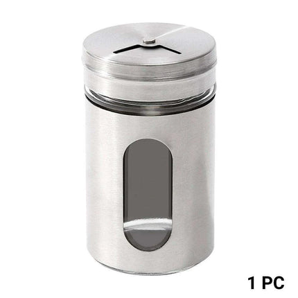 Seasoning on the Go: Portable Glass Salt Shaker for Instant Flavor Boost
