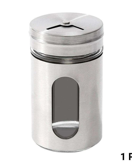 Seasoning on the Go: Portable Glass Salt Shaker for Instant Flavor Boost