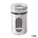 Seasoning on the Go: Portable Glass Salt Shaker for Instant Flavor Boost