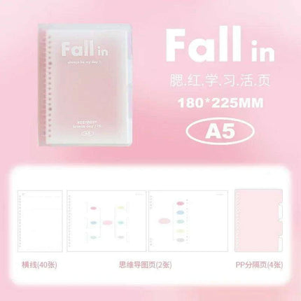 Customizable Ombre A5 & B5 Notebook Set for Stylish Office & School Essentials