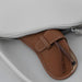 Genuine Leather Portable Glasses Case with Stylish Protective Cover