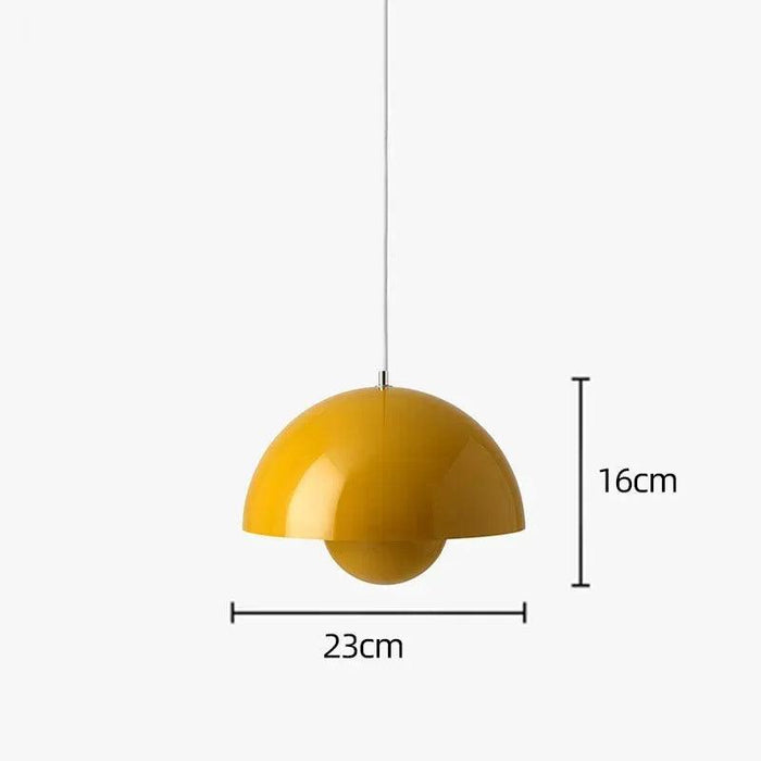 Nordic Inspired Iron Pendant Lamp: Elegant Lighting for Contemporary Spaces