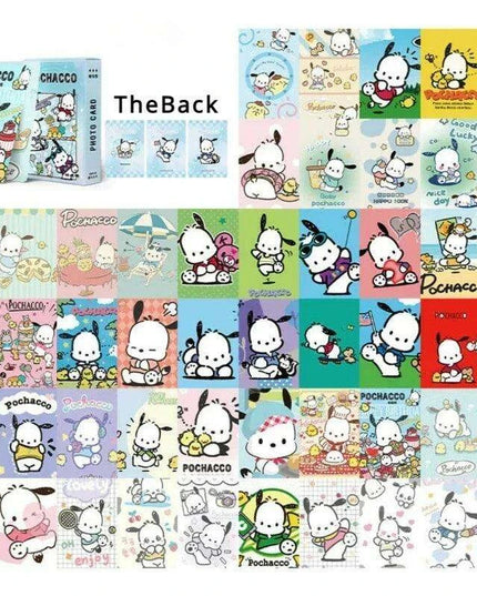 Whimsical Sanrio Characters Laser Photo Card Collection - Dreamy Wonderland Edition