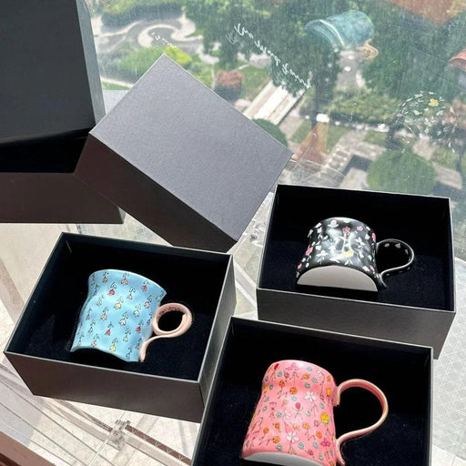 Artisan Crafted Porcelain Mugs - A Thoughtful Gift for Beloved Friends