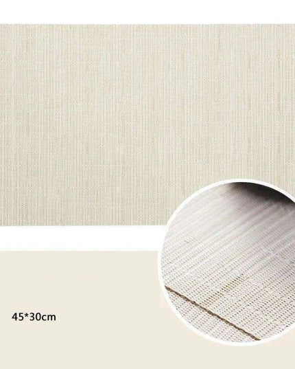 Elegant PVC Dining Table Placemats Set of 6 - Stylish Heat-Resistant Table Protection