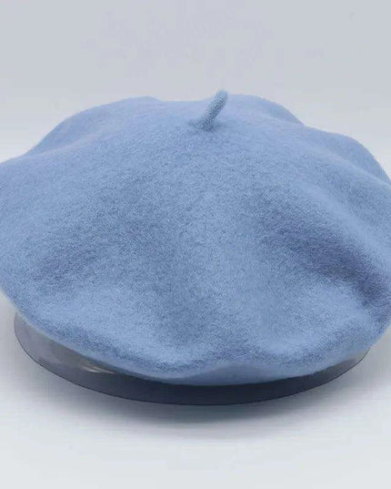 Chic Wool Beret for Women - Timeless Style Meets Cozy Comfort