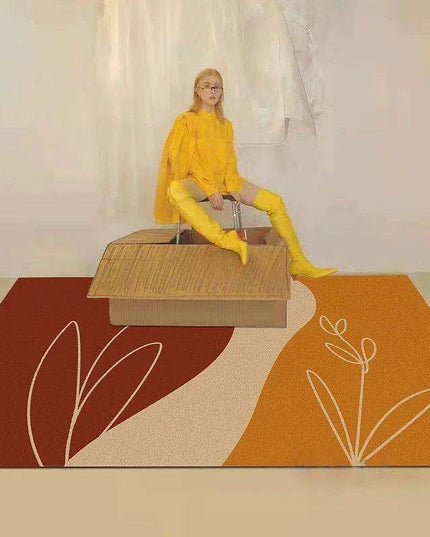 Chic Nordic-Inspired Eco-Friendly Rug Collection for Stylish Home Interiors - Customizable Sizes Available