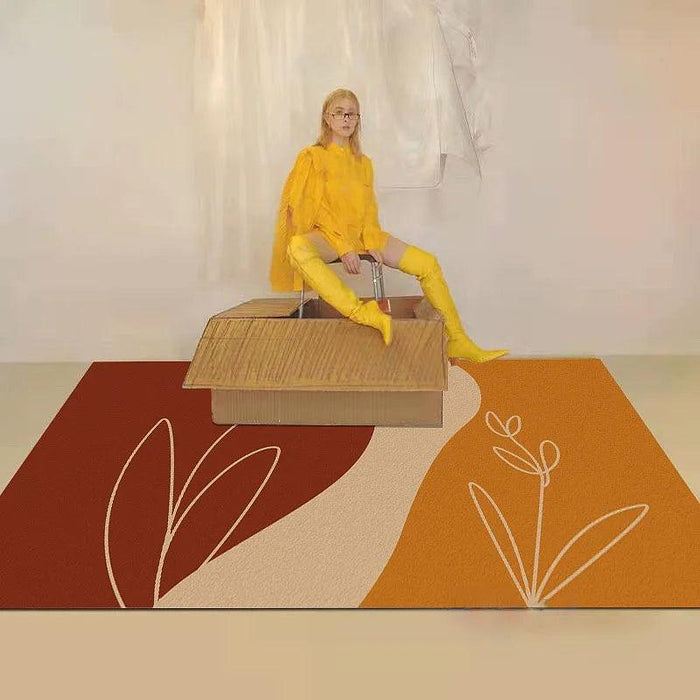 Chic Nordic-Inspired Eco-Friendly Rug Collection for Stylish Home Interiors - Customizable Sizes Available