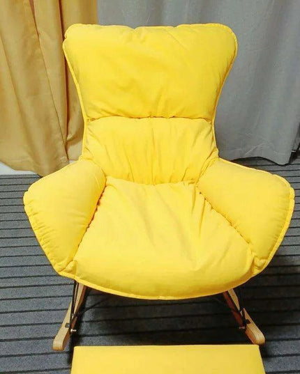 Elegant Lobster Leather Rocking Lounge Chair with Unmatched Comfort and Style