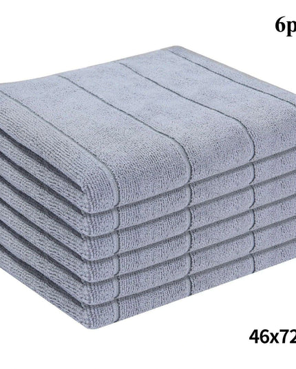 Homaxy Ultra-Soft 6-Pack Microfiber Cleaning Towels - Multi-Purpose Kitchen Essentials