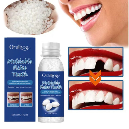 Resin Dental Adhesive — Shapeable Temporary Tooth Repair, Multi-Pack Options