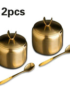 2pcs Golden