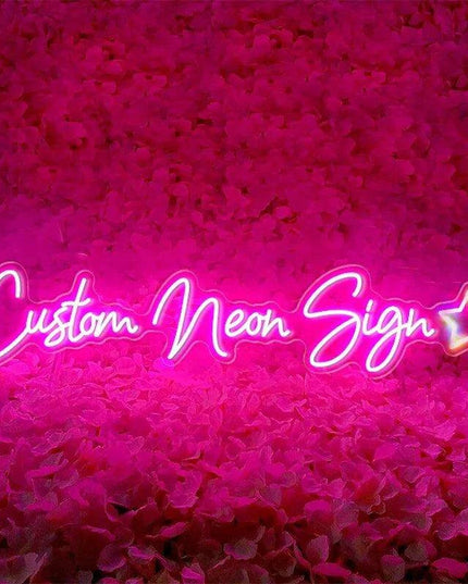 Customizable Neon Signs for Celebrations and Events
