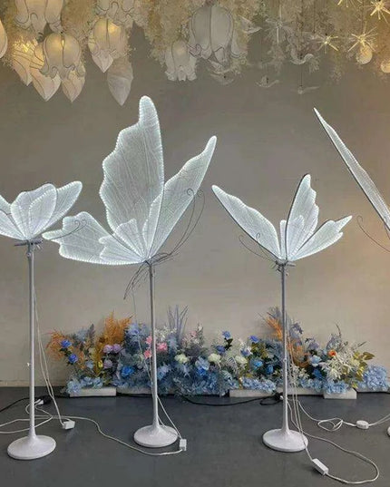 Magical LED Butterfly Wings Pendant Light for Celebratory Moments