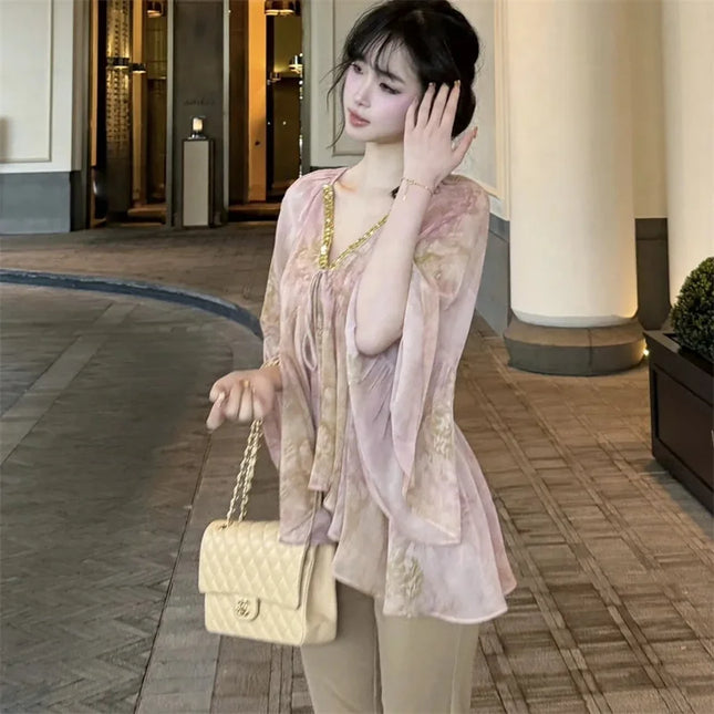 Soft-Knit Boneless Top — Korean Fairy Aesthetic