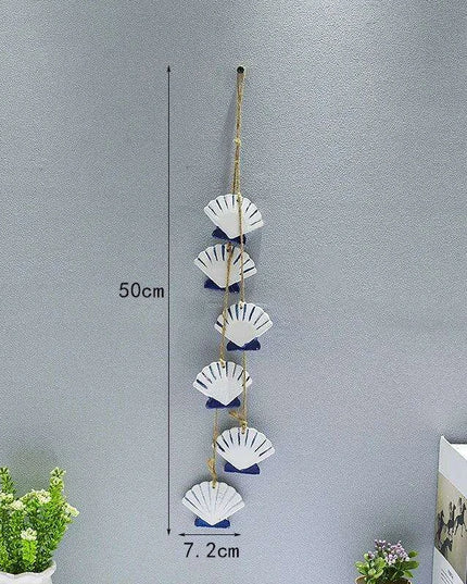 Mediterranean Elegance Handcrafted Wooden Fish Wall Decor