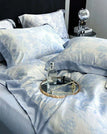 Starry Sky Blue / Flat Bed Sheet / Queen  4pcs