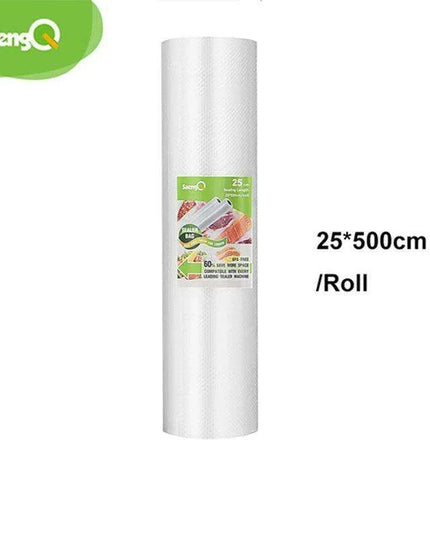 5-Pack Premium Sous Vide Vacuum Sealer Rolls - Customizable Lengths for All Sealers
