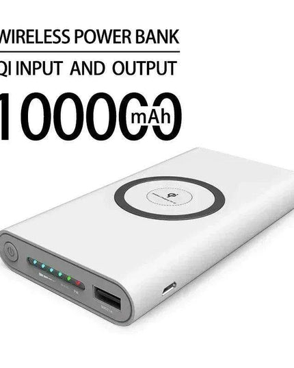 Ultra-High Capacity 200000mAh Wireless Charging Power Bank with Type-C Port