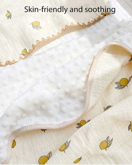 Autumn Comfort Fleece Baby Swaddle and Quilt Blanket