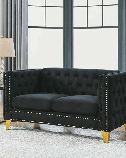 Chesterfield Velvet Couch for Elegant Living Spaces