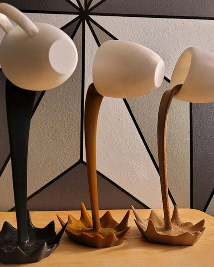 Gravity-Defying Whimsical Coffee Cup Art for Unique Home Decor