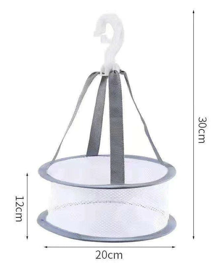 Collapsible Mesh Drying Net for Garments, Produce, and Beyond