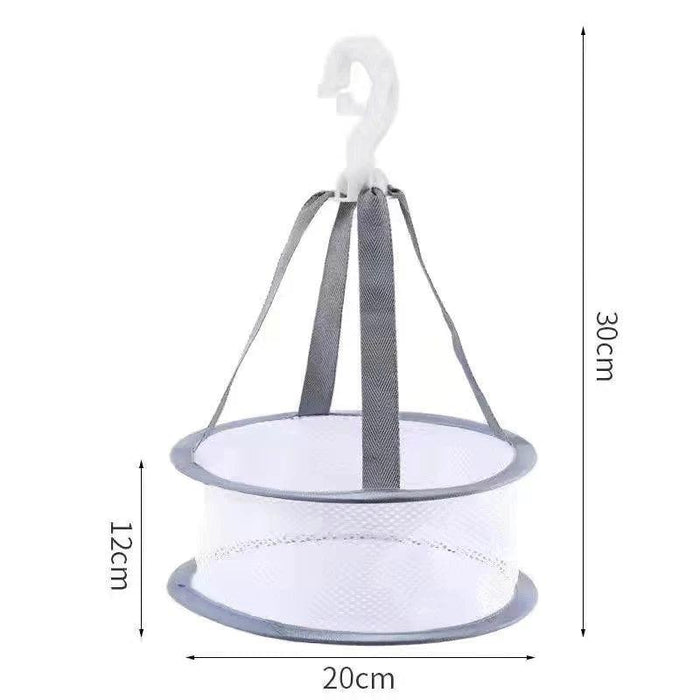 Collapsible Mesh Drying Net for Garments, Produce, and Beyond