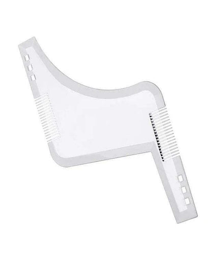 Men's Premium Beard Grooming Comb & Shaping Template Tool - Lightweight, Versatile, and Essential for Perfect Beard Styles