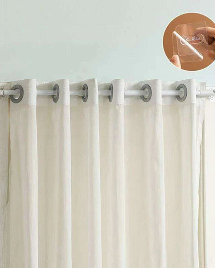 Transparent Suction Cup Hook Set for Effortless Wall Organization