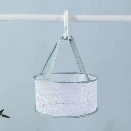 Versatile Compact Mesh Drying Rack: Ideal for Delicates and Knitwear - Space-Efficient Solution