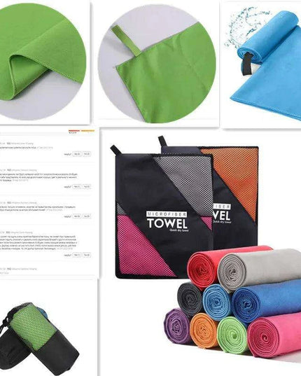 Premium Travel Microfiber Towels for Active Individuals