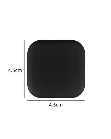 Self-Adhesive Silicone Door Handle Bumpers - Elegant Shock Absorbing Wall Protectors (Single Unit)