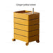 360-Degree Rotating Multi-Layer Storage Organizer - Stylish Movable Cabinet for Magazines and Cosmetics