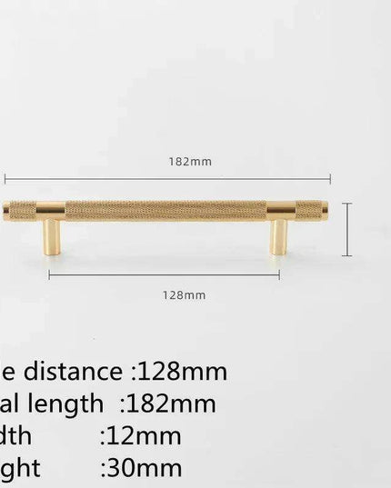 Sophisticated Black and Gold Aluminum Cabinet Hardware Collection