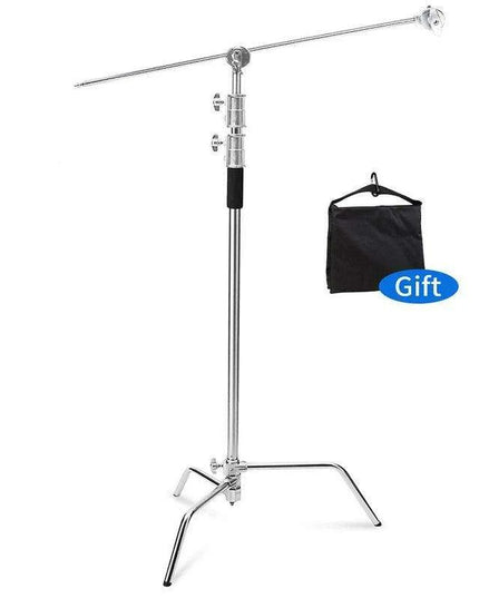 Selens Professional Adjustable C-Stand for Photographers and Videographers - Heavy Duty Aluminum Tripod Support