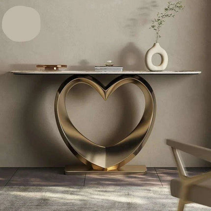 Elegant Italian Minimalist Slate Console Table - A Touch of Modern Luxury for Your Home