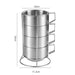Elegant 6-Piece Set of Insulated Stainless Steel Tea Mugs for Home and Social Gatherings