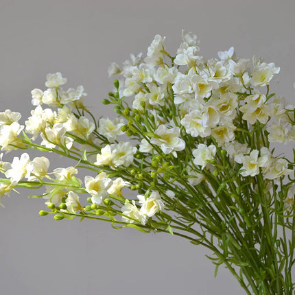 Latex Delphinium Artificial Flowers — Set of 5