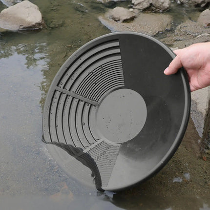 Hot Sale Plastic Gold Pan Basin Gold Mining Pan Ergonomic Gold Panning Tool Gold Pan Mining Tool Gold Panning Equipment hot-sale-plastic-gold-pan-basin-gold-mining-pan-ergonomic-gold-panning-tool-gold-pan-mining-tool-gold-panning-equipment