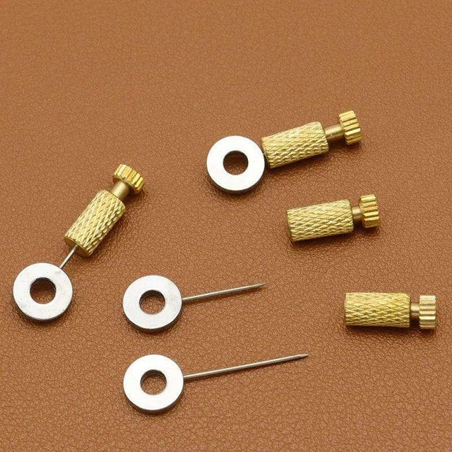 Premium Leather Stitching Needle Kit - 5 Piece Set for Expert Craftsmanship